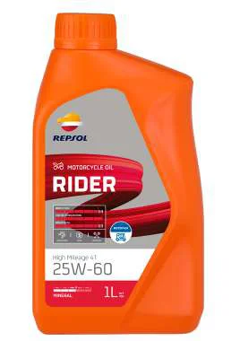 RIDER HIGH MILEAGE 4T 25W-60